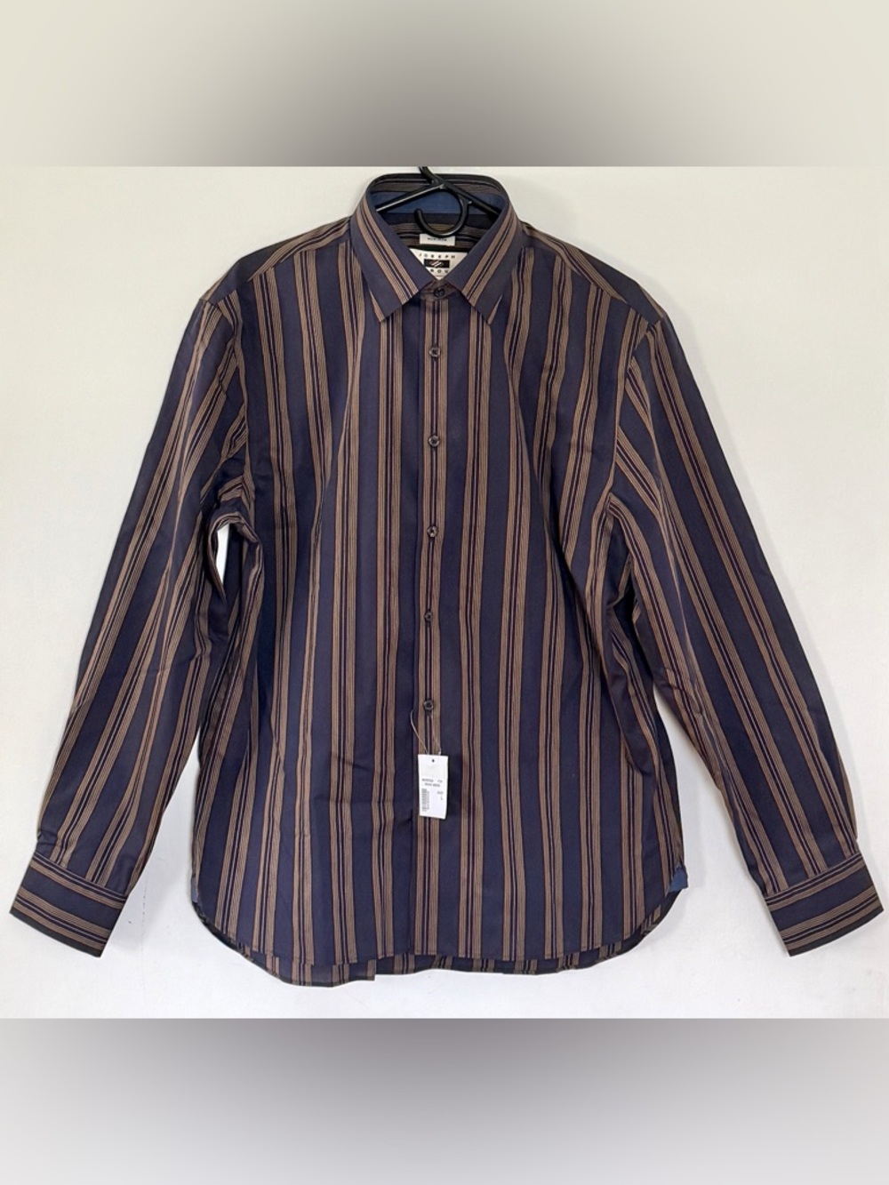 Joseph Abboud Men's Striped Button-Up Shirt